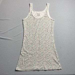 Mossimo size Large Long and Lean floral tank